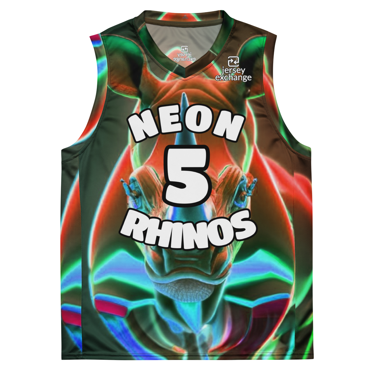 Neon Rhinos Design Team Jerseys Jersey Exchange Australia