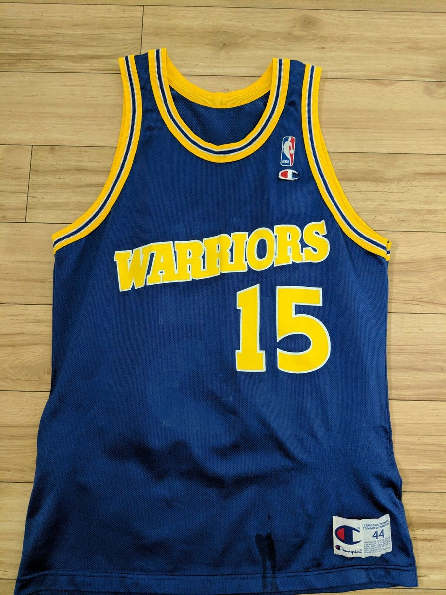 Vintage Champion Jersey Latrell Sprewell Golden State Warriors