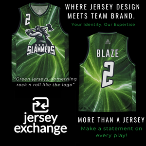 Custom Jersey Design - digital mock up