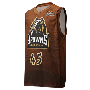 Ready to Order - Browns Cows Jersey Design