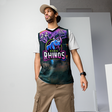 Load image into Gallery viewer, Ready to Order - Neon Rhinos Jersey Design