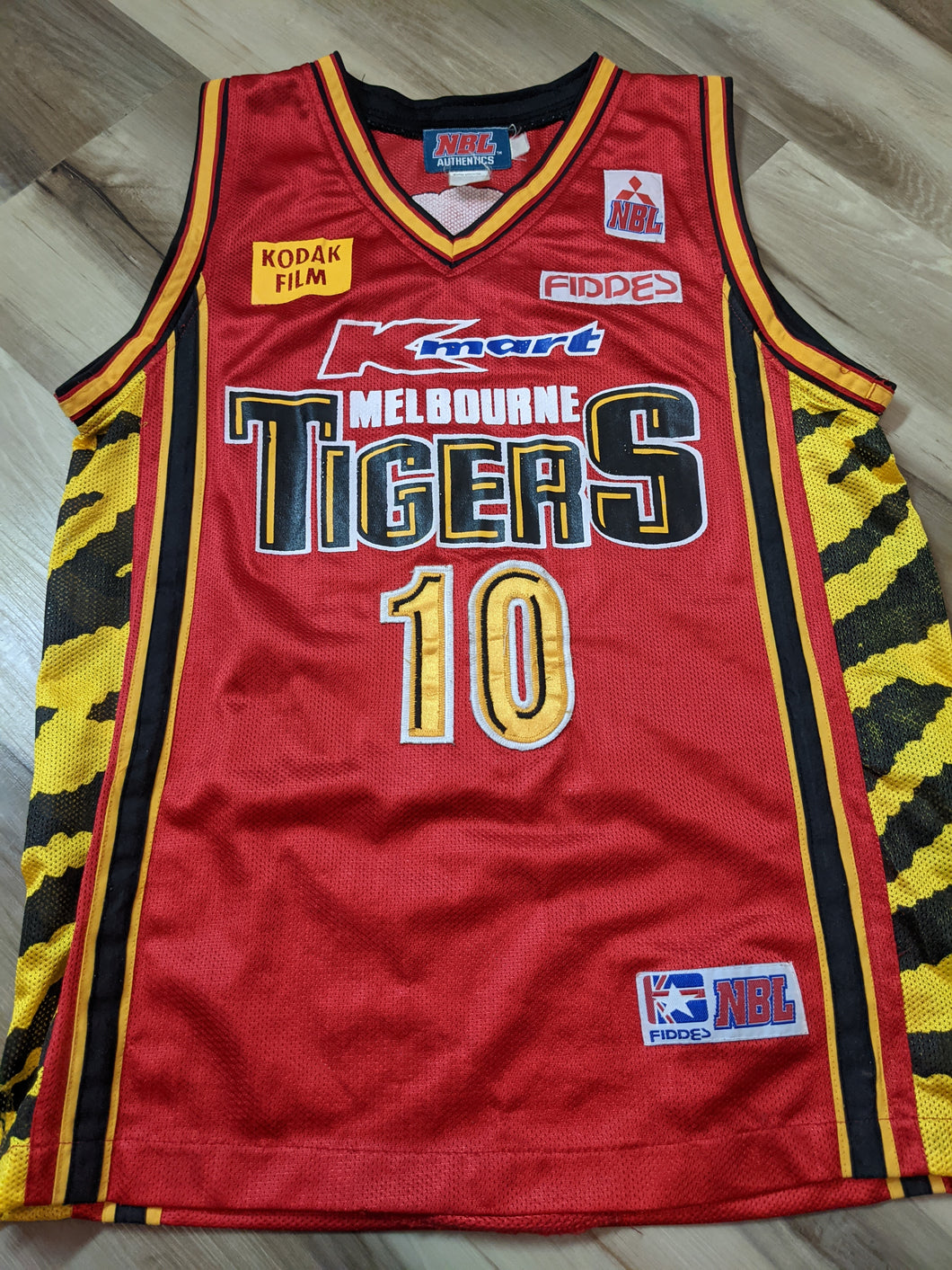 Vintage Jersey - Andrew Gaze 1999 Melbourne Tigers