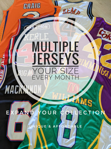 Multiple Mystery Jerseys Subscription (2 or more jerseys per month)