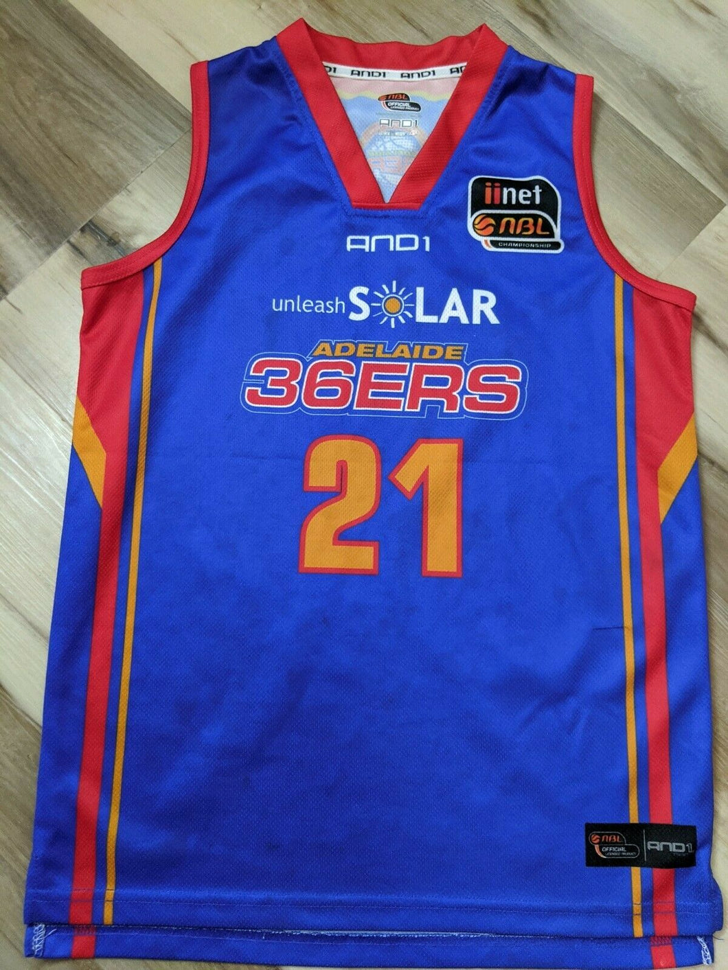 Pre-Owned Jersey - Daniel Johnson 2012 Adelaide 36ers