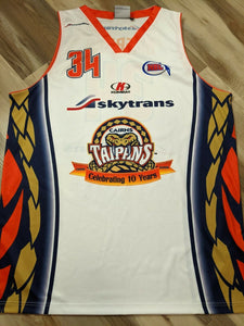 Player Issued Jersey - Dean Brebner 2008-09 Cairns Taipans