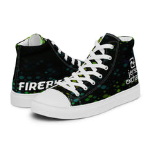 Load image into Gallery viewer, Firebirds Men’s high top canvas shoes