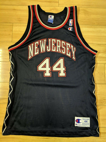 Autographed Vintage Champion Jersey - Keith Van Horn New Jersey Nets