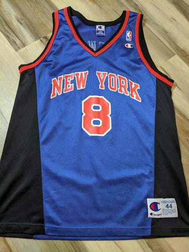 Vintage Champion Jersey - Latrell Sprewell New York Knicks