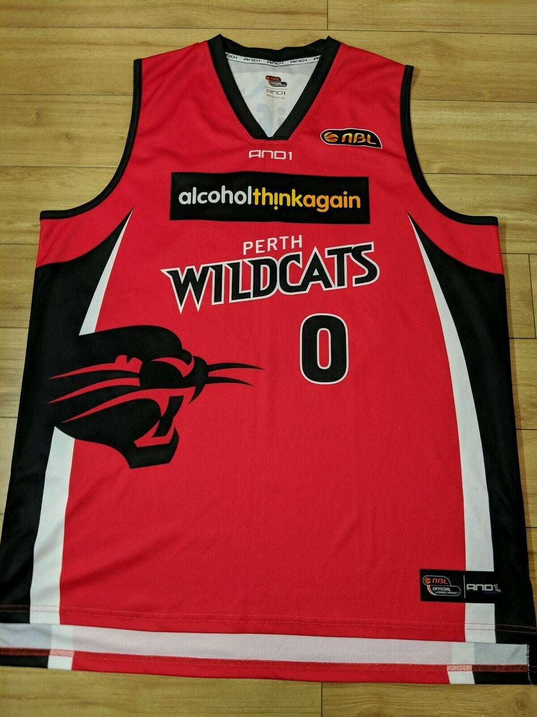 Autographed Pre-Owned Jersey - Jermaine Beal 2015 Perth Wildcats
