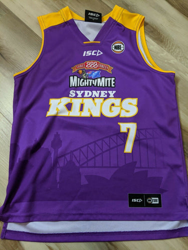 Autographed Collector's Jersey - Josh Childress 2014 Sydney Kings