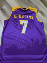 Load image into Gallery viewer, Autographed Collector&#39;s Jersey - Josh Childress 2014 Sydney Kings
